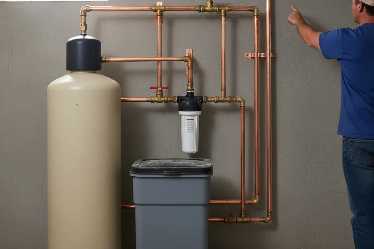 Whole-house water treatment system installed in Highlandville